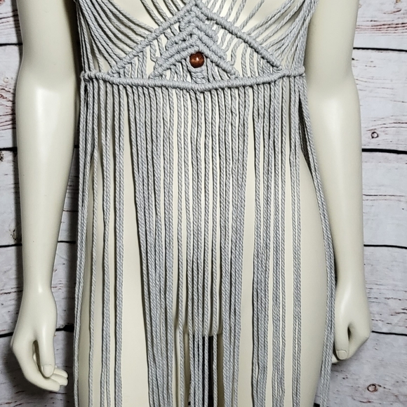 Macrame lace dress bikini coverup - Picture 2 of 10